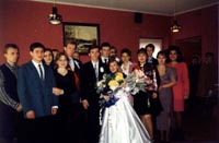 That's several seconds after they married